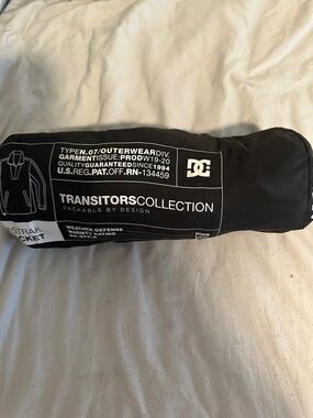 DC Transitors Collection Packable Jacket New!